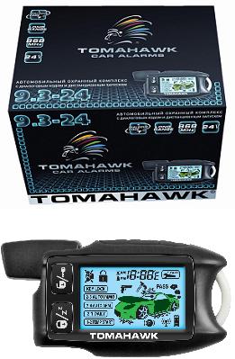 Автосигнализация с автозапуском TOMAHAWK 9.3 24V
